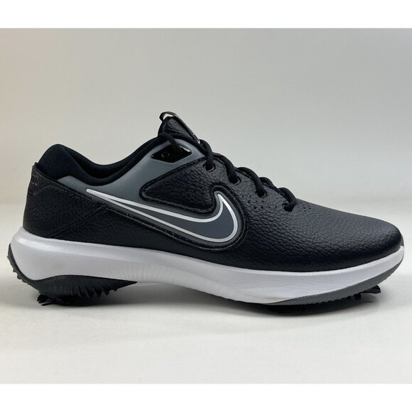 Nike Victory Pro 3 Next Nature Men Size 8 Black Gray White Golf Shoes DV6800-003 - Picture 1 of 8